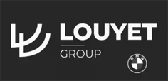 Logo Louyet Group BMW, concession automobile cliente de JP Wash