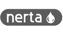 Logo Nerta, marque de produits professionnels utilisée par JP Wash pour le soin Thalasso Car