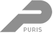 Logo Puris, marque de produits professionnels utilisée par JP Wash pour le soin Thalasso Car
